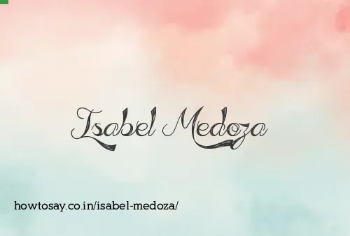 Isabel Medoza