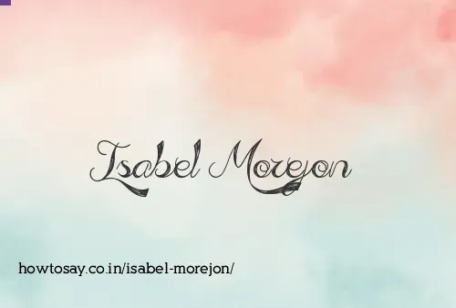 Isabel Morejon