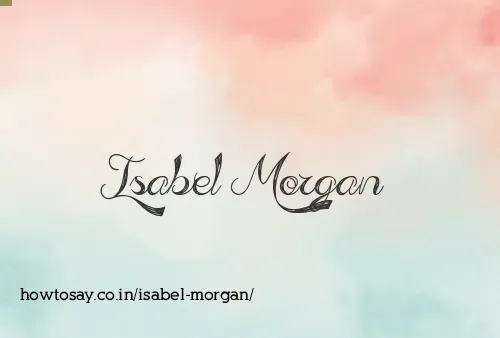 Isabel Morgan