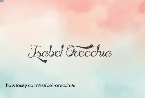Isabel Orecchia