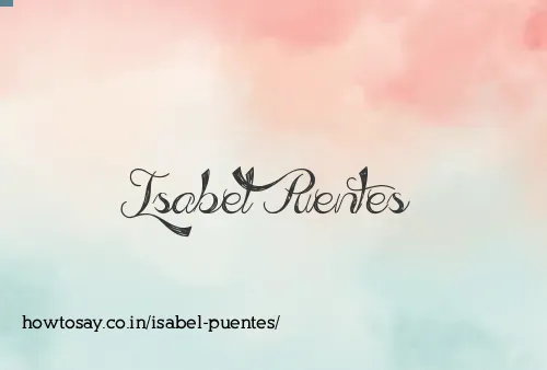 Isabel Puentes