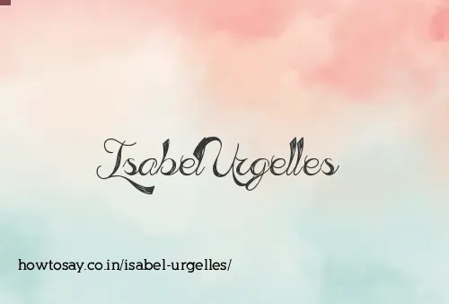 Isabel Urgelles