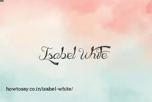 Isabel White