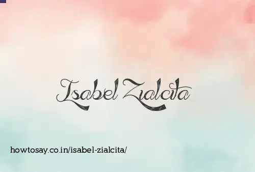 Isabel Zialcita