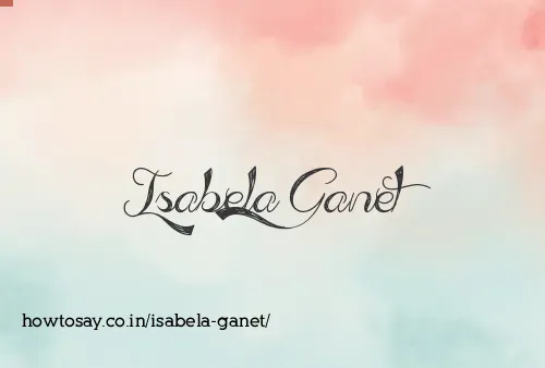 Isabela Ganet