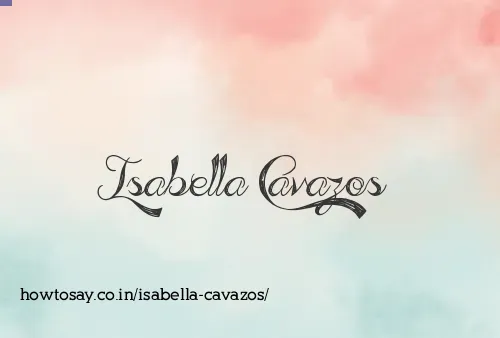 Isabella Cavazos