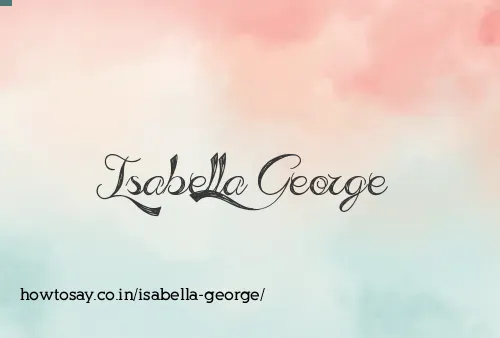 Isabella George