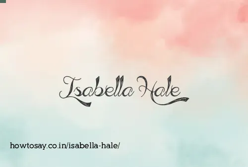 Isabella Hale