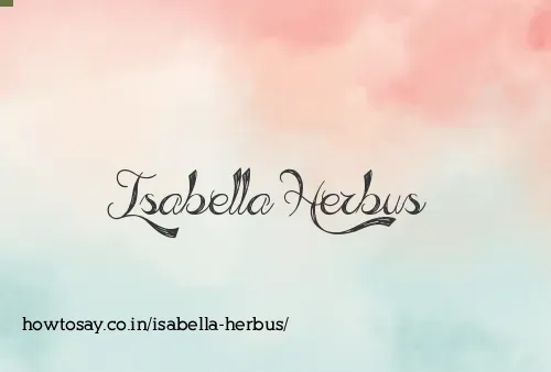 Isabella Herbus