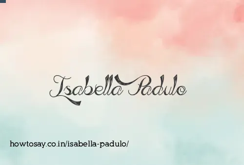 Isabella Padulo