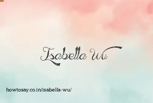 Isabella Wu