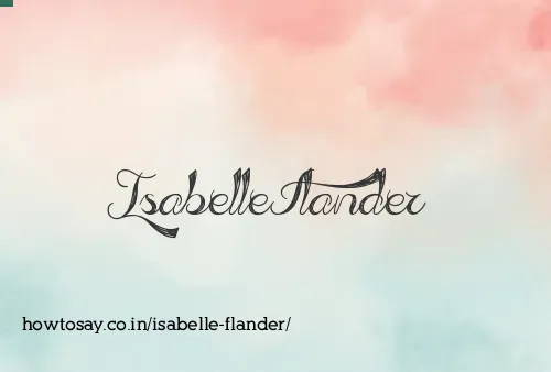 Isabelle Flander
