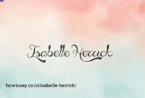 Isabelle Herrick