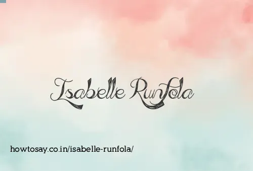 Isabelle Runfola