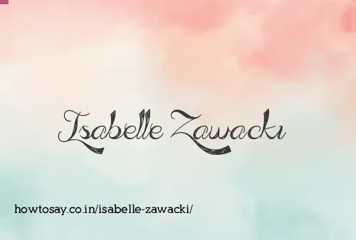 Isabelle Zawacki