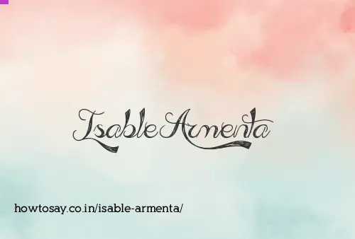 Isable Armenta