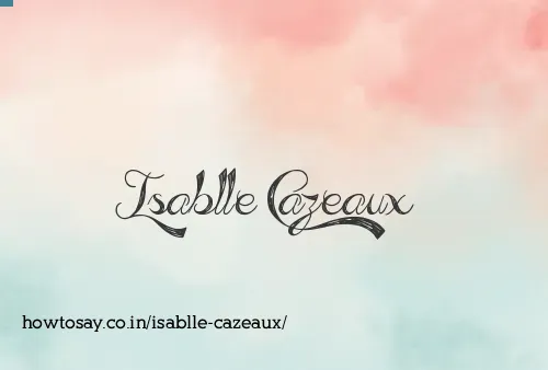 Isablle Cazeaux