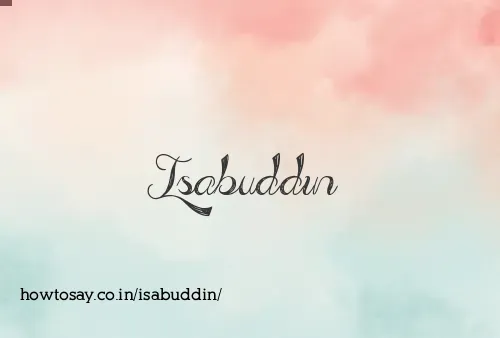Isabuddin