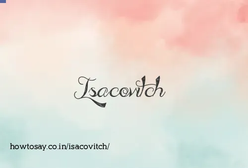 Isacovitch