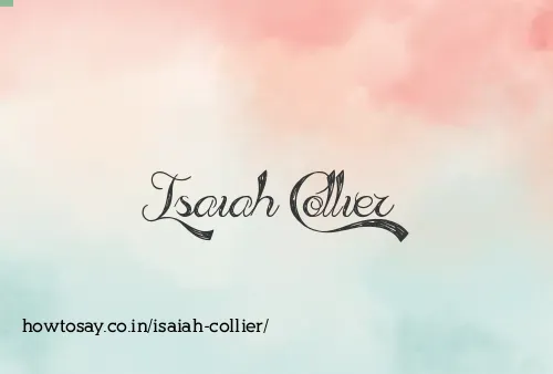 Isaiah Collier