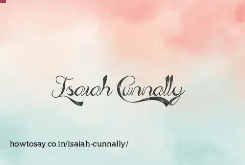 Isaiah Cunnally