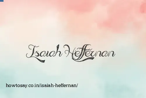 Isaiah Heffernan