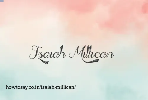 Isaiah Millican