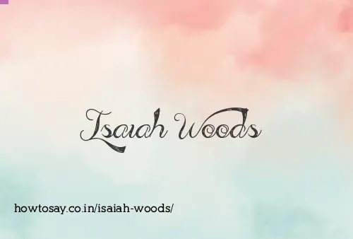 Isaiah Woods