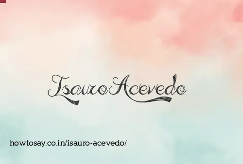 Isauro Acevedo