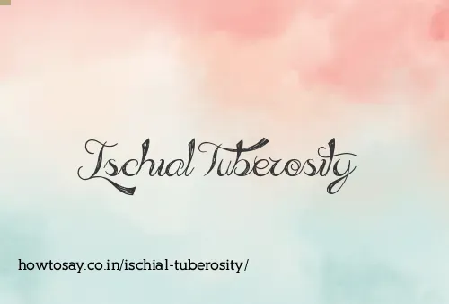 Ischial Tuberosity