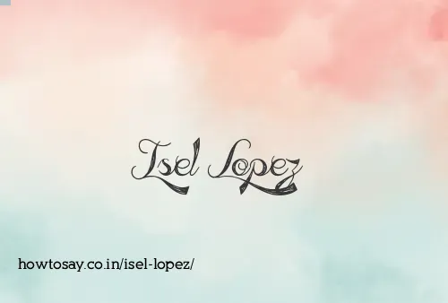 Isel Lopez