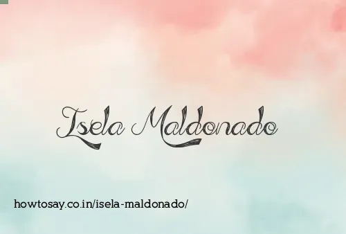 Isela Maldonado