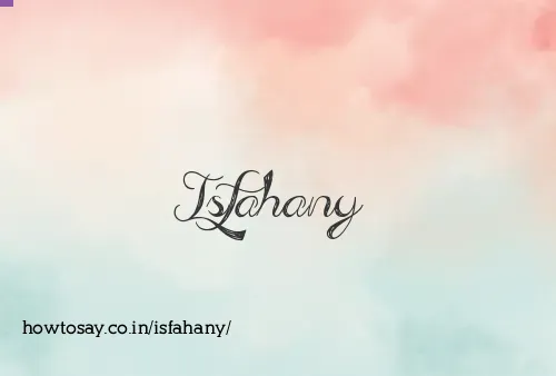 Isfahany