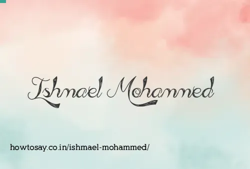 Ishmael Mohammed