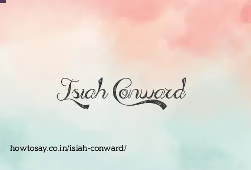 Isiah Conward