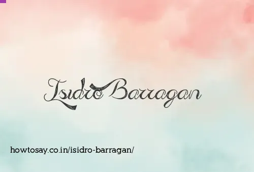 Isidro Barragan
