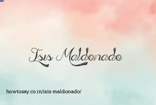 Isis Maldonado