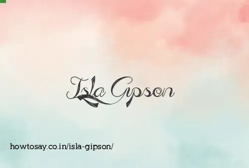 Isla Gipson