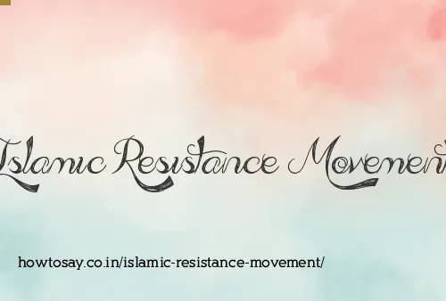 Islamic Resistance Movement