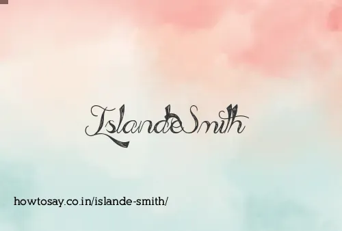 Islande Smith