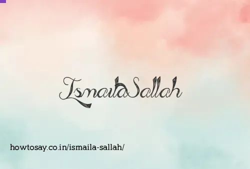 Ismaila Sallah