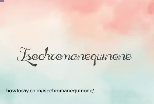 Isochromanequinone