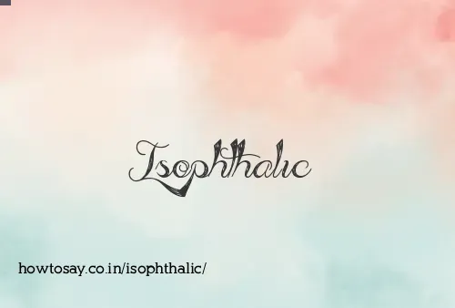 Isophthalic