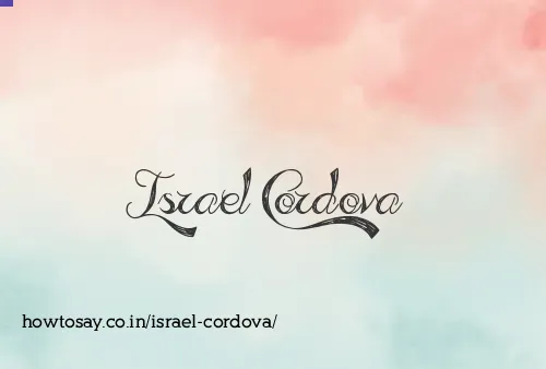 Israel Cordova