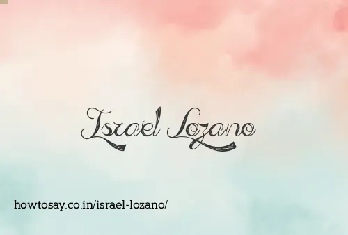Israel Lozano