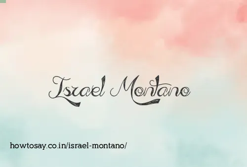 Israel Montano