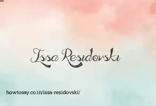 Issa Residovski