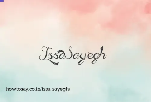 Issa Sayegh