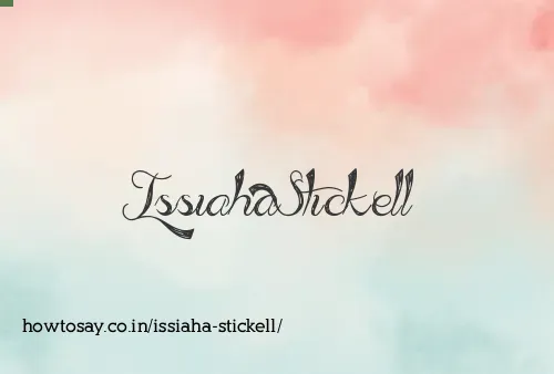 Issiaha Stickell