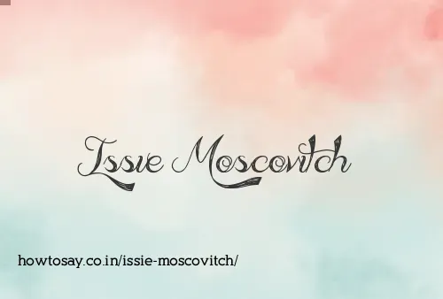 Issie Moscovitch